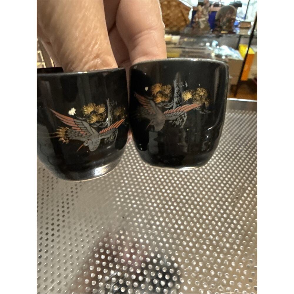 Two Japanese Teacups Also Known As Chawan. Made In Japan